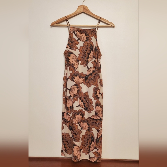 TOPSHOP PETITE floral sleeveless shift dress - Picture 1 of 4